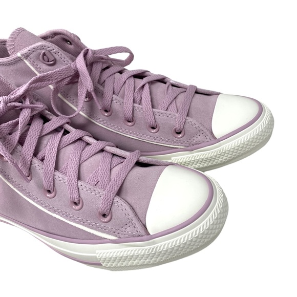 Converse Chuck Taylor High Shoes Suede Pink For Women Casual Sneakers SB A05413C - Picture 5 of 10
